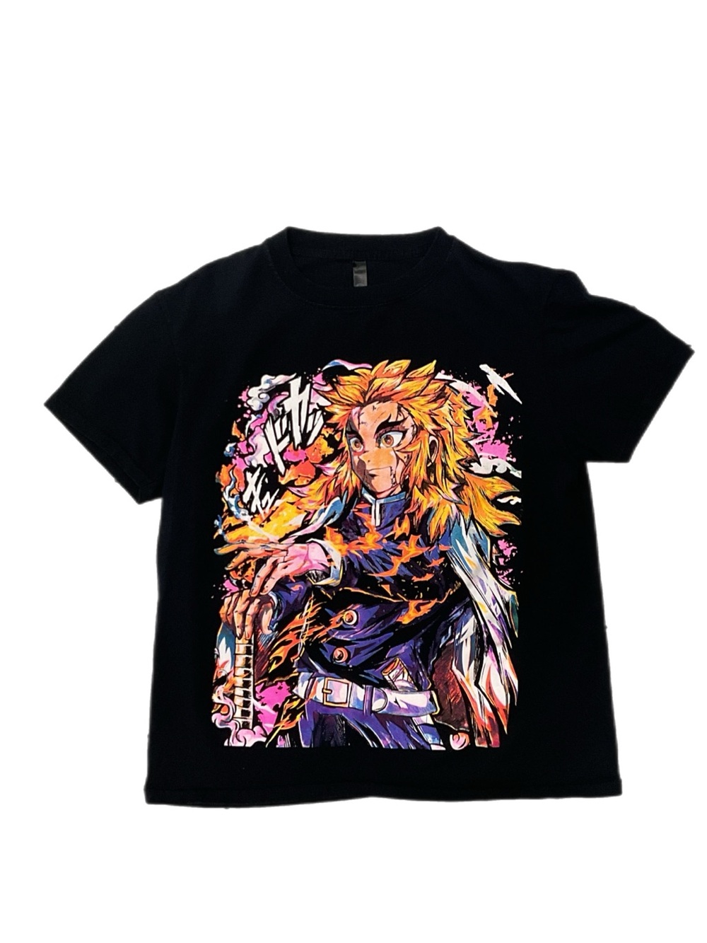 Demon Slayer Rengoku Anime Graphic T-Shirt
